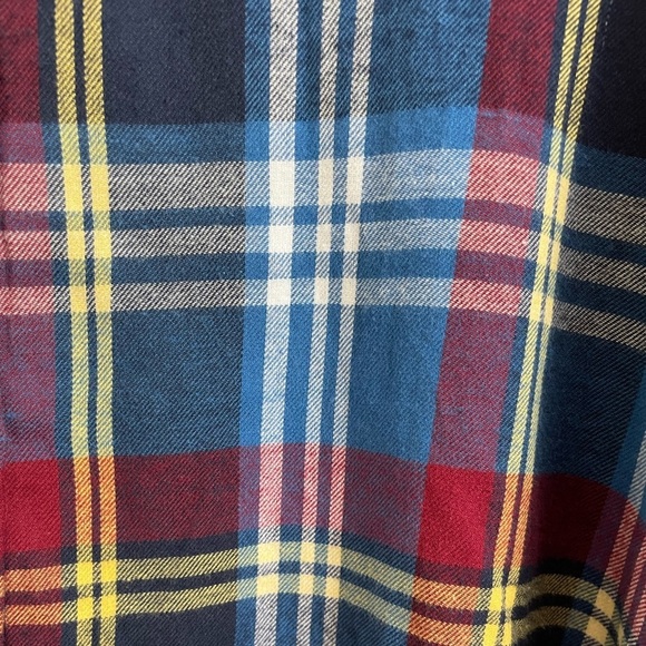French Connection New With Tags Flannel Rhodes Button Down Shirt XS - Picture 4 of 4
